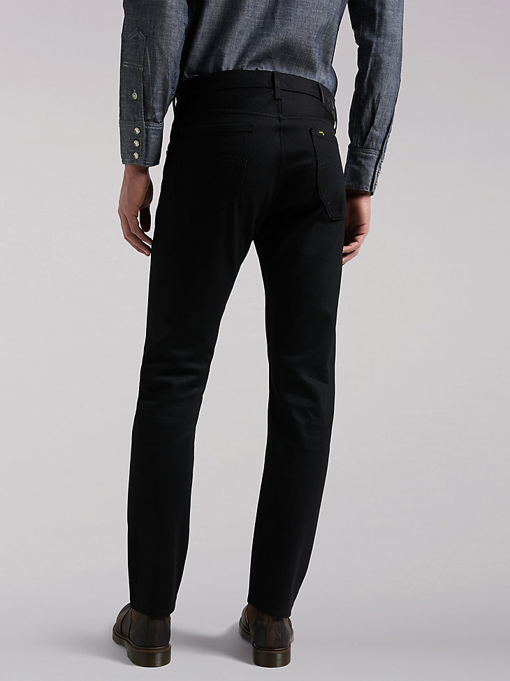 Men's Lee 101 Rider Slim Fit Jean in Dry Black alternative view