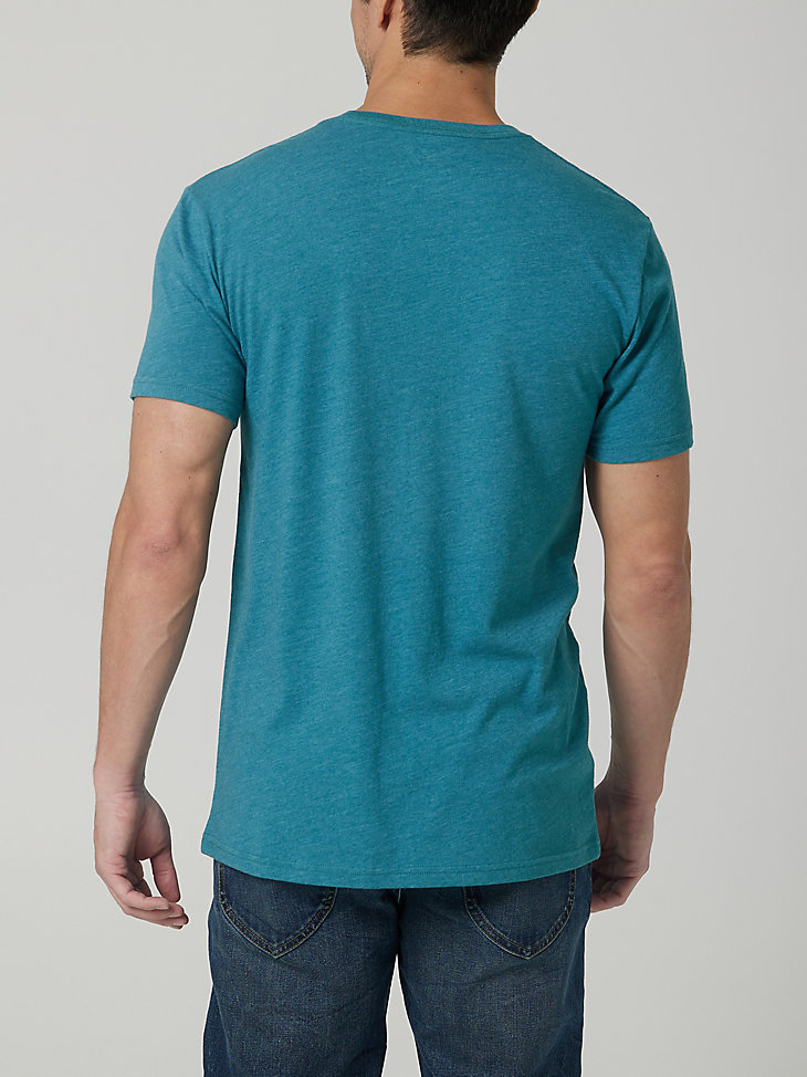 Men's Great Lakes Race Graphic Tee in Teal Heather alternative view
