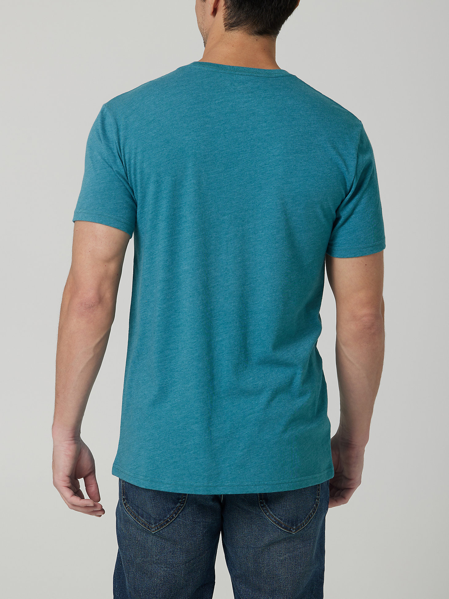 Men's Great Lakes Race Graphic Tee in Teal Heather alternative view 1