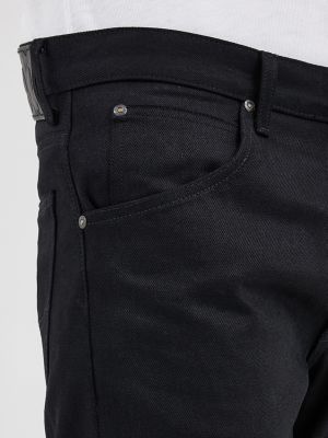 Men's Lee 101 Z Regular Fit Straight Leg Jean in Dry Black alternative view 5