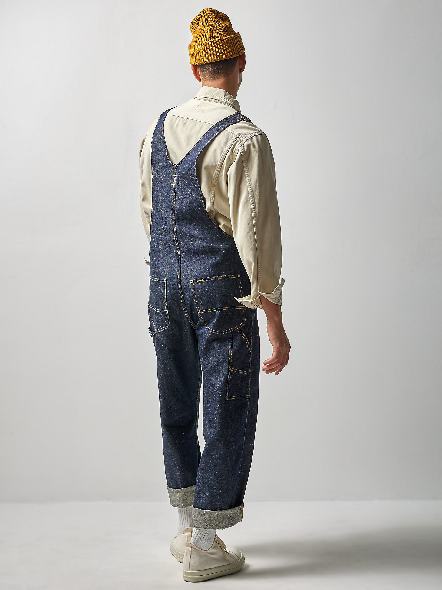 Men's Lee® x The Brooklyn Circus® Whizit Zip Overall in Indigo Selvedge alternative view 2