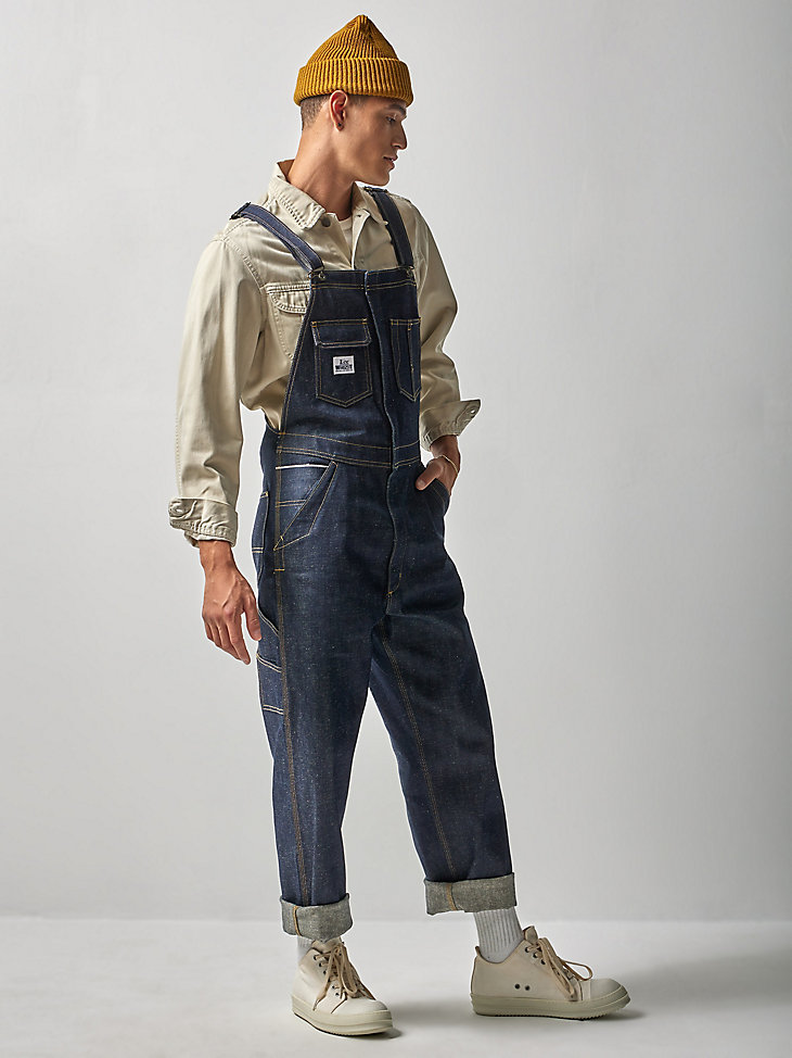 Men's Lee® x The Brooklyn Circus® Whizit Zip Overall in Indigo Selvedge alternative view 8