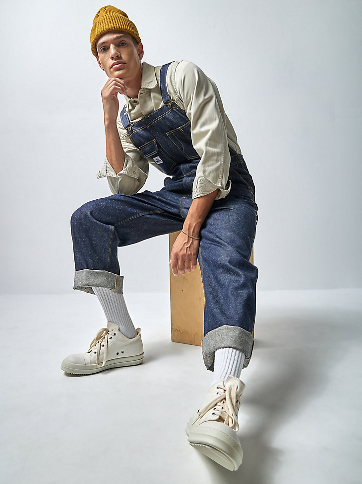 Men's Lee® x The Brooklyn Circus® Whizit Zip Overall in Indigo Selvedge alternative view 9