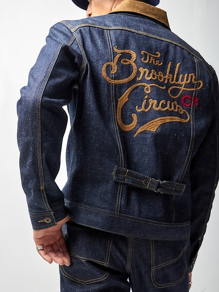 Men's Lee® x The Brooklyn Circus® 1930's Cowboy Jacket in Indigo Selvedge alternative view