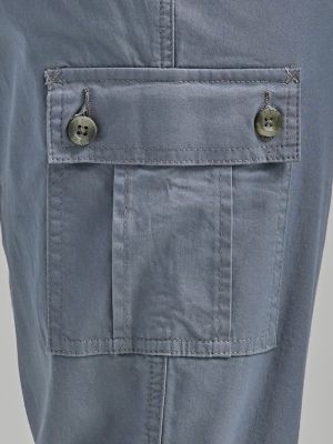 Women's Ultra Lux with Flex-to-Go Relaxed Cargo Capri in Tech Grey alternative view 5