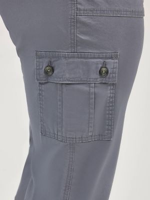 Women's Ultra Lux with Flex-To-Go Relaxed Cargo Capri (Plus) in Tech Grey alternative view 5