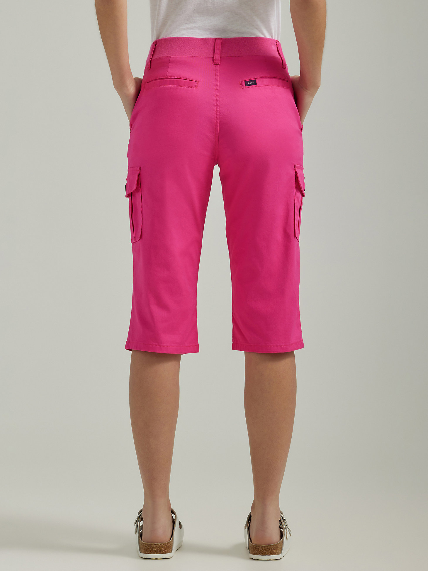 Women's Ultra Lux with Flex-to-Go Relaxed Cargo Skimmer in Roxie Pink alternative view 1