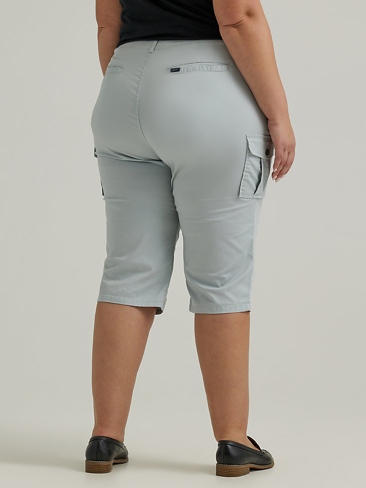 Women's Ultra Lux with Flex-to-Go Relaxed Cargo Skimmer (Plus) in Summer Haze alternative view