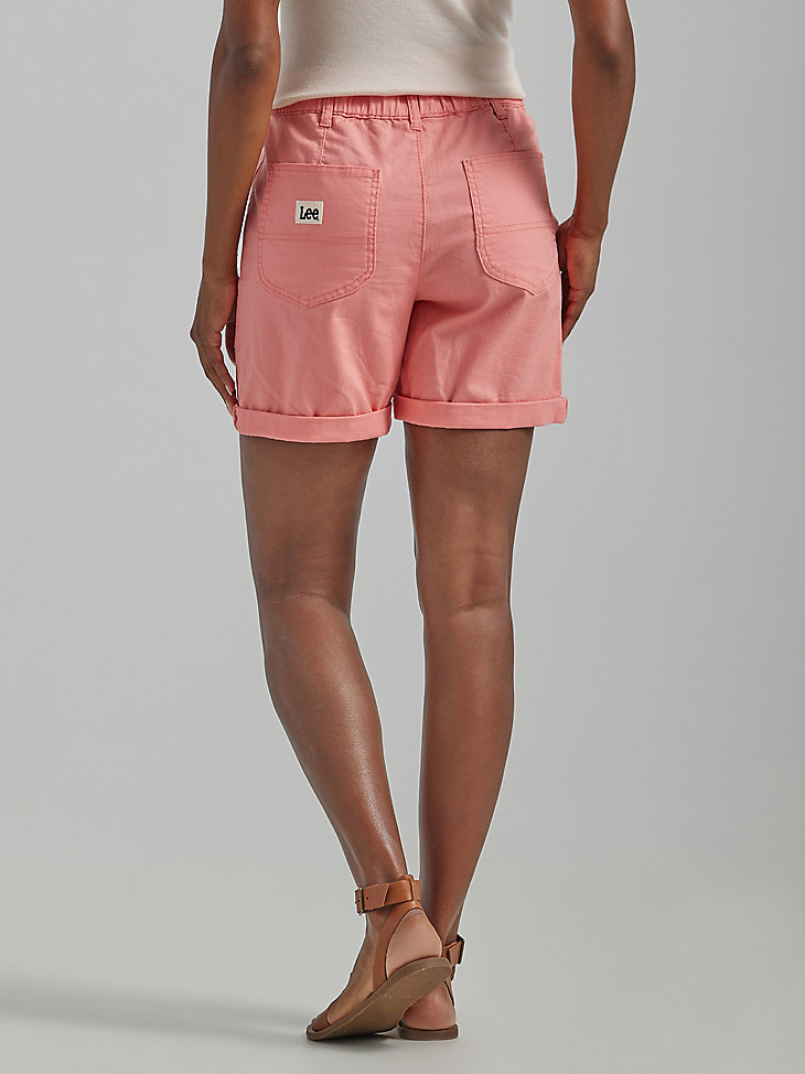 Women's Legendary Rolled Short in Tickle Me Peach main view