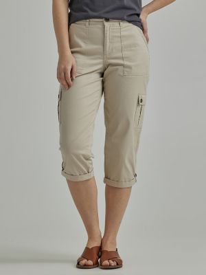 Women's Ultra Lux Comfort with FlexToGo Relaxed Fit Cargo Capri