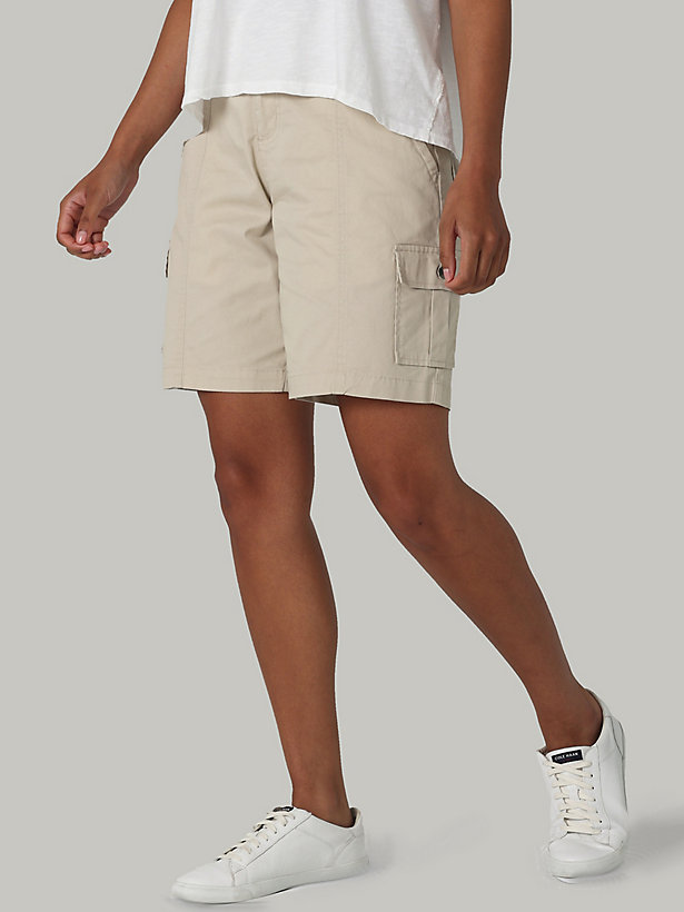 Women's Ultra Lux Comfort with Flex-to-Go Relaxed Fit Cargo Bermuda (Petite)