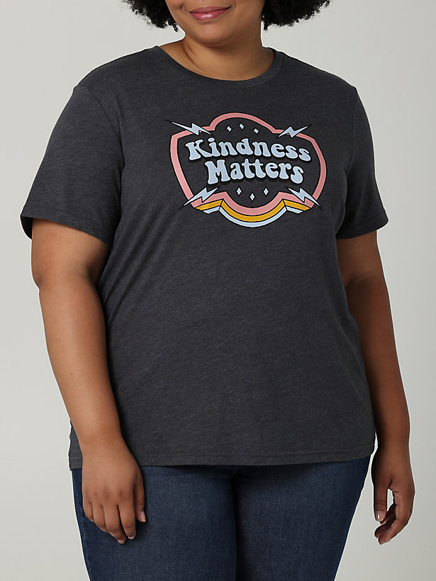Women's Kindness Matters Graphic Tee (Plus)