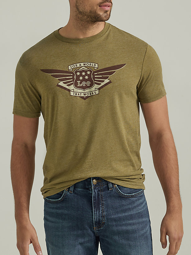 Men's Winged Shield Graphic Tee