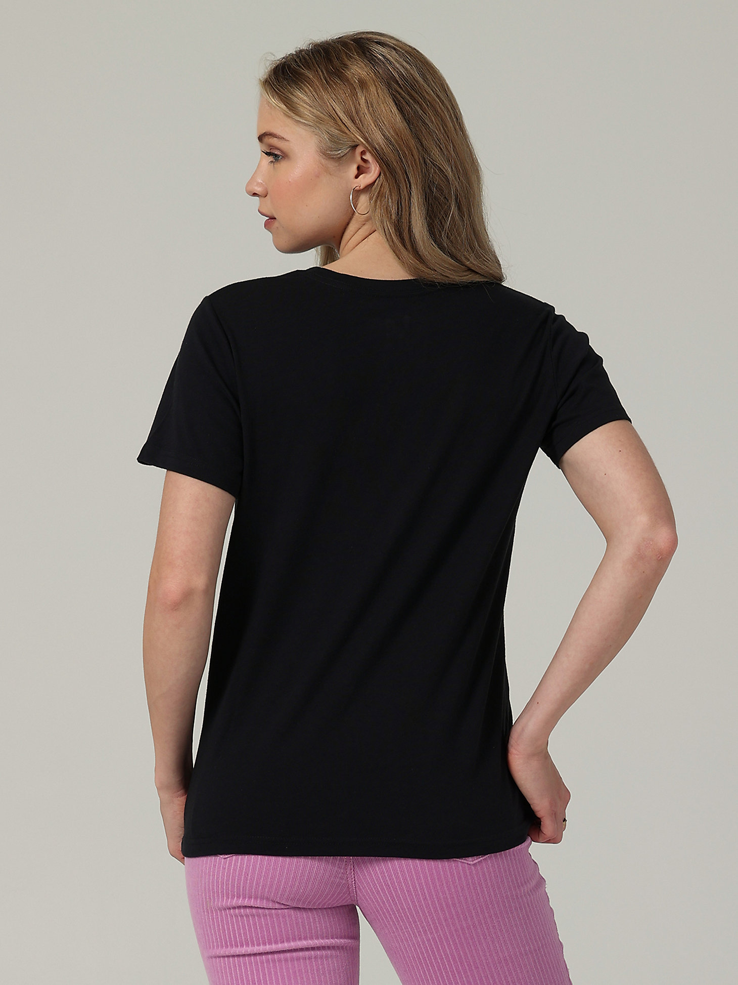 Women's Lee x Bonnaroo Festival Graphic Tee in Washed Black alternative view 2