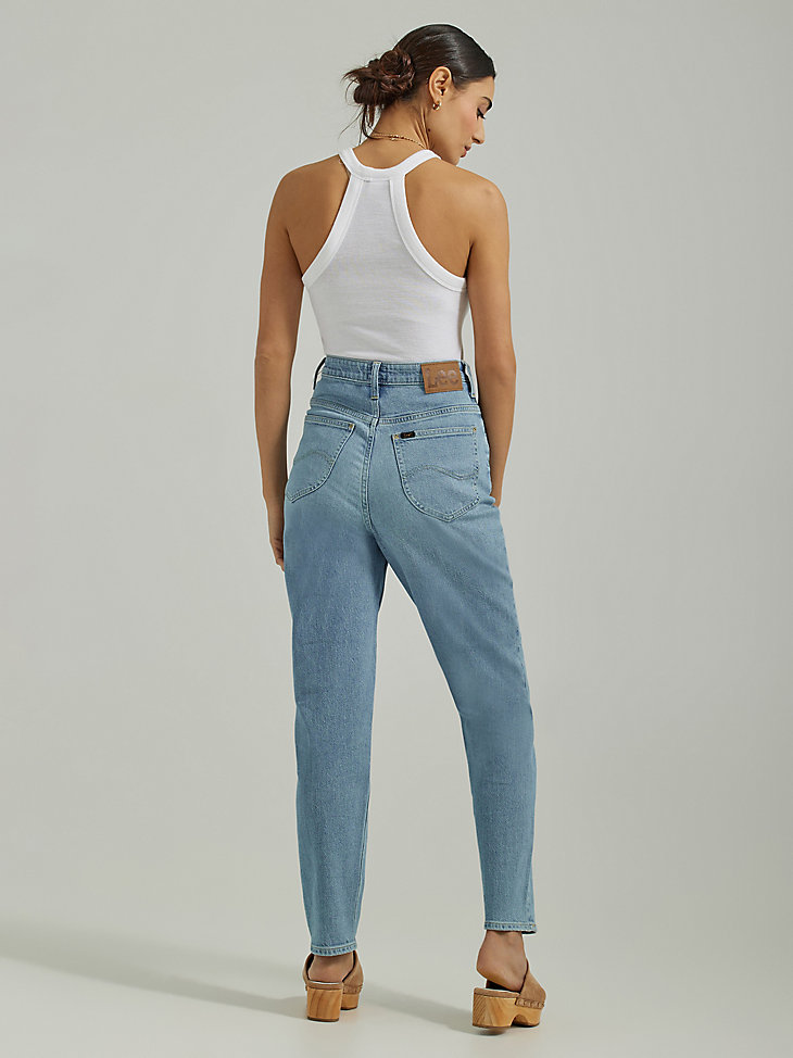 Women's Lee European Collection Stella High Rise Tapered Jean in Current One alternative view
