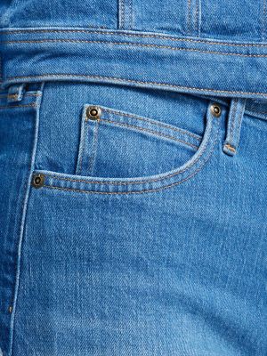 Cut Off Carpenter Shorts - Blue