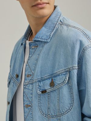 Men's Loose Fit Denim Rider Jacket