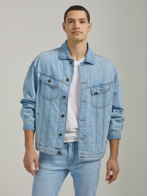 Men's Loose Fit Denim Rider Jacket