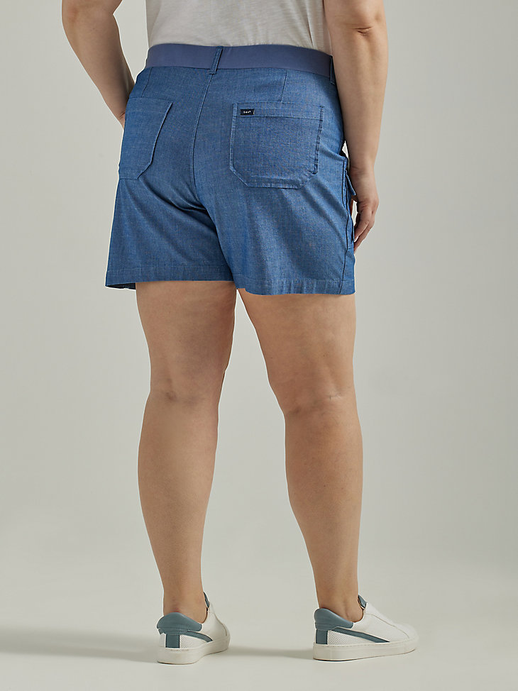 Women's Flex-to-Go Relaxed Fit Cargo Short (Plus)