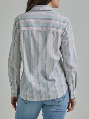 Purpose Legendary Stripe Button Shirt Down All Women\'s