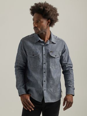Button-up Tops for Men | Men's Shirts & Tops | Lee®