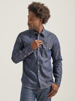 Embroidered fly Western shirt, Levi's, Shop Men's Long Sleeve Casual  Shirts Online