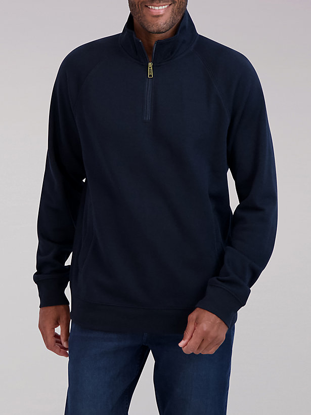 Men's Heavyweight Fleece Quarter Zip Sweater