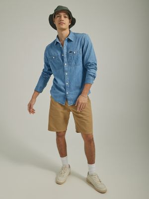 Denim Carpenter Shorts - Men - Ready-to-Wear