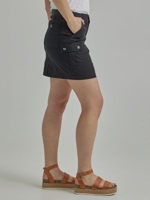 Women's Ultra Lux with Flex-to-Go Skort in Black alternative view 2