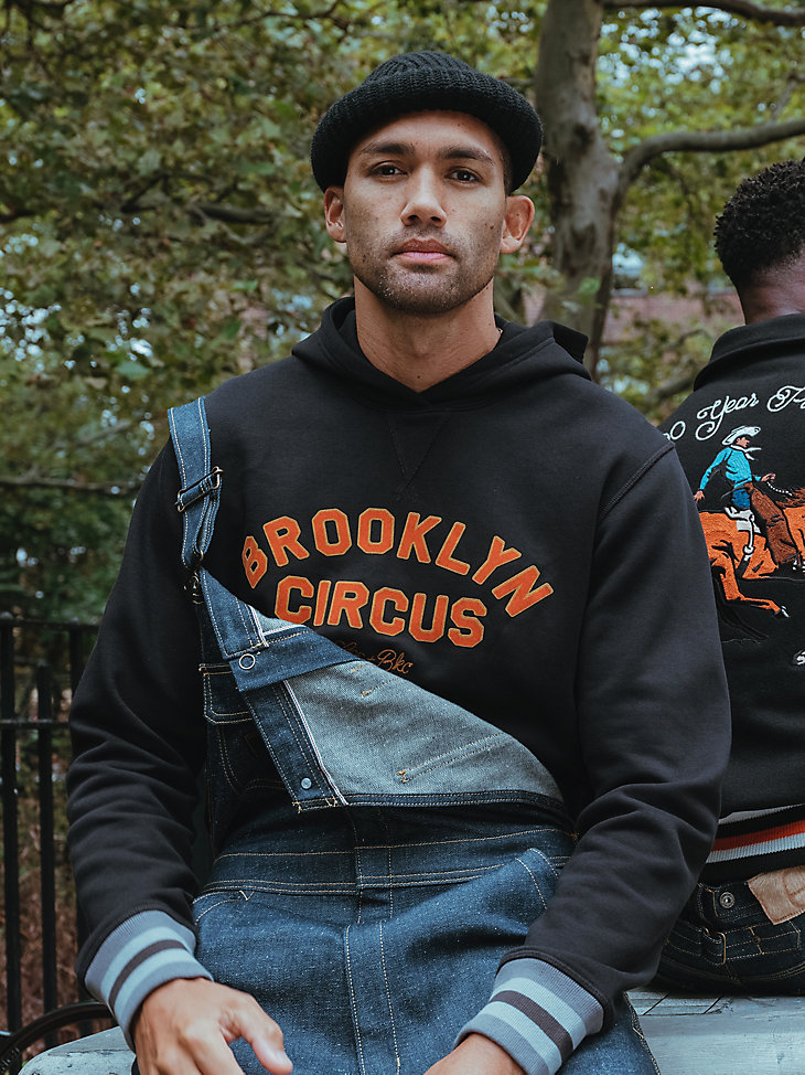 Lee® x The Brooklyn Circus® Graphic Hoodie in Black main view
