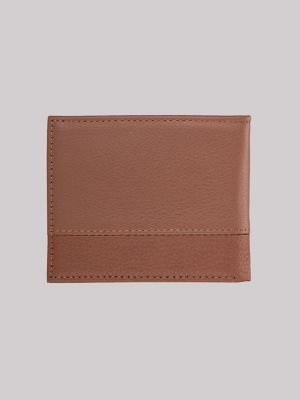 Men's Embossed Logo Bifold Wallet