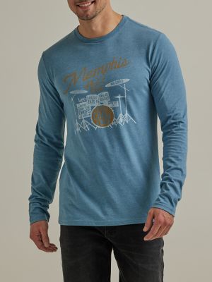 Men's Memphis Jazz Long Sleeve Graphic Tee