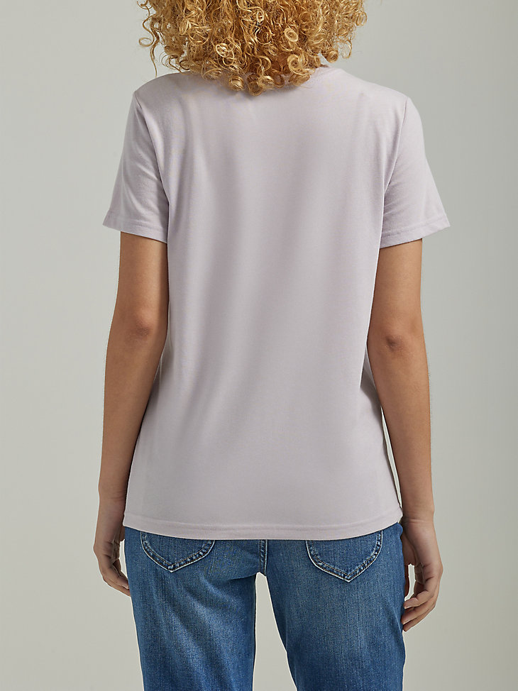 Women's Choose Kindness Graphic Tee in Misty Lilac alternative view