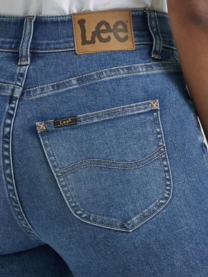 Women's Ultra Lux Comfort Skinny Leg Jean in Blue Format alternative view 5