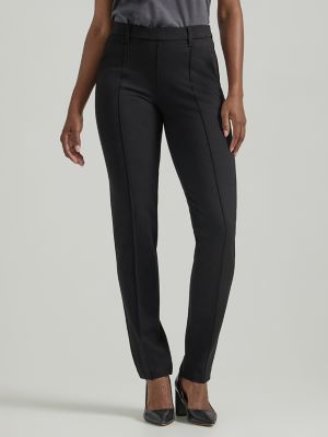 Women's Ultra Lux Comfort Any Wear Straight Pant in Unionall Black alternative view