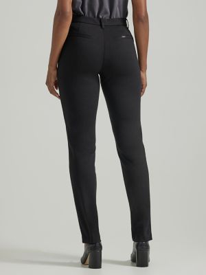 Women's Ultra Lux Comfort Any Wear Straight Pant in Unionall Black alternative view 2