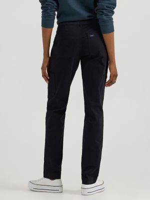 Women's Ultra Lux Comfort with Flex-to-Go Loose Utility Pant in Unionall Black alternative view 2
