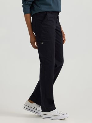 Women's Ultra Lux Comfort with Flex-to-Go Loose Utility Pant in Unionall Black alternative view 3