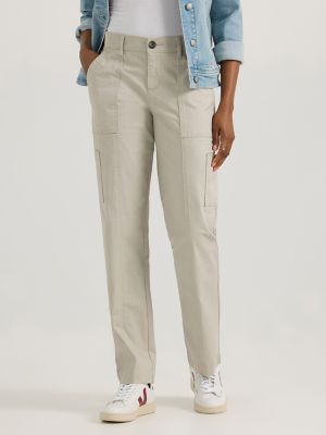 Women's Ultra Lux Comfort with Flex-to-Go Loose Utility Pant in Salina Stone alternative view