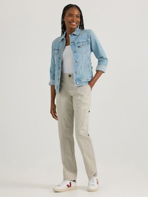 Womens khaki hot sale utility pants