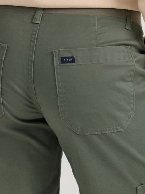 Women's Ultra Lux Comfort with Flex-to-Go Loose Utility Pant in Olive Grove alternative view 4