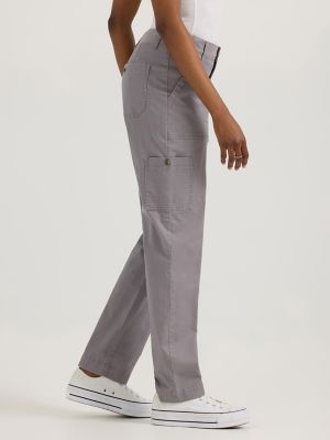 Ultra Lux Comfort Flex-to-Go Loose Utility Pant:HD Lee Grey:8:M alternative view 3