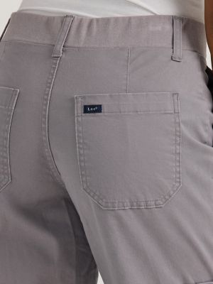 Ultra Lux Comfort Flex-to-Go Loose Utility Pant:HD Lee Grey:8:M alternative view 4