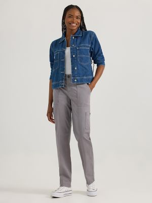 Ultra Lux Comfort Flex-to-Go Loose Utility Pant:HD Lee Grey:8:M main view