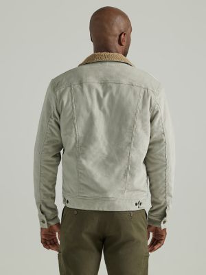 Full sherpa jacket mens best sale