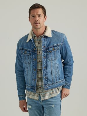 Monogram Leather Trucker Jacket - Men - Ready-to-Wear