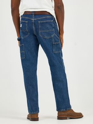 Men's Legendary Workwear Loose Fit Carpenter Jean in Colton Dark Blue alternative view 2