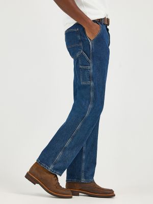 Men's Legendary Workwear Loose Fit Carpenter Jean in Colton Dark Blue alternative view 3