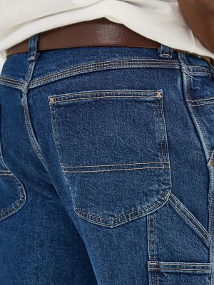 Men's Legendary Workwear Loose Fit Carpenter Jean in Colton Dark Blue alternative view 5