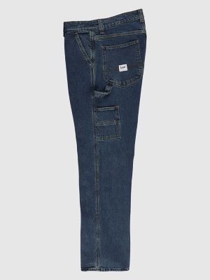 Men's Legendary Workwear Loose Fit Carpenter Jean in Colton Dark Blue alternative view 8